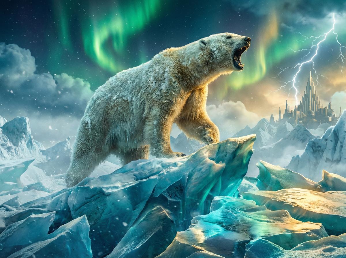 午夜大片-北极熊冰川巡游视频